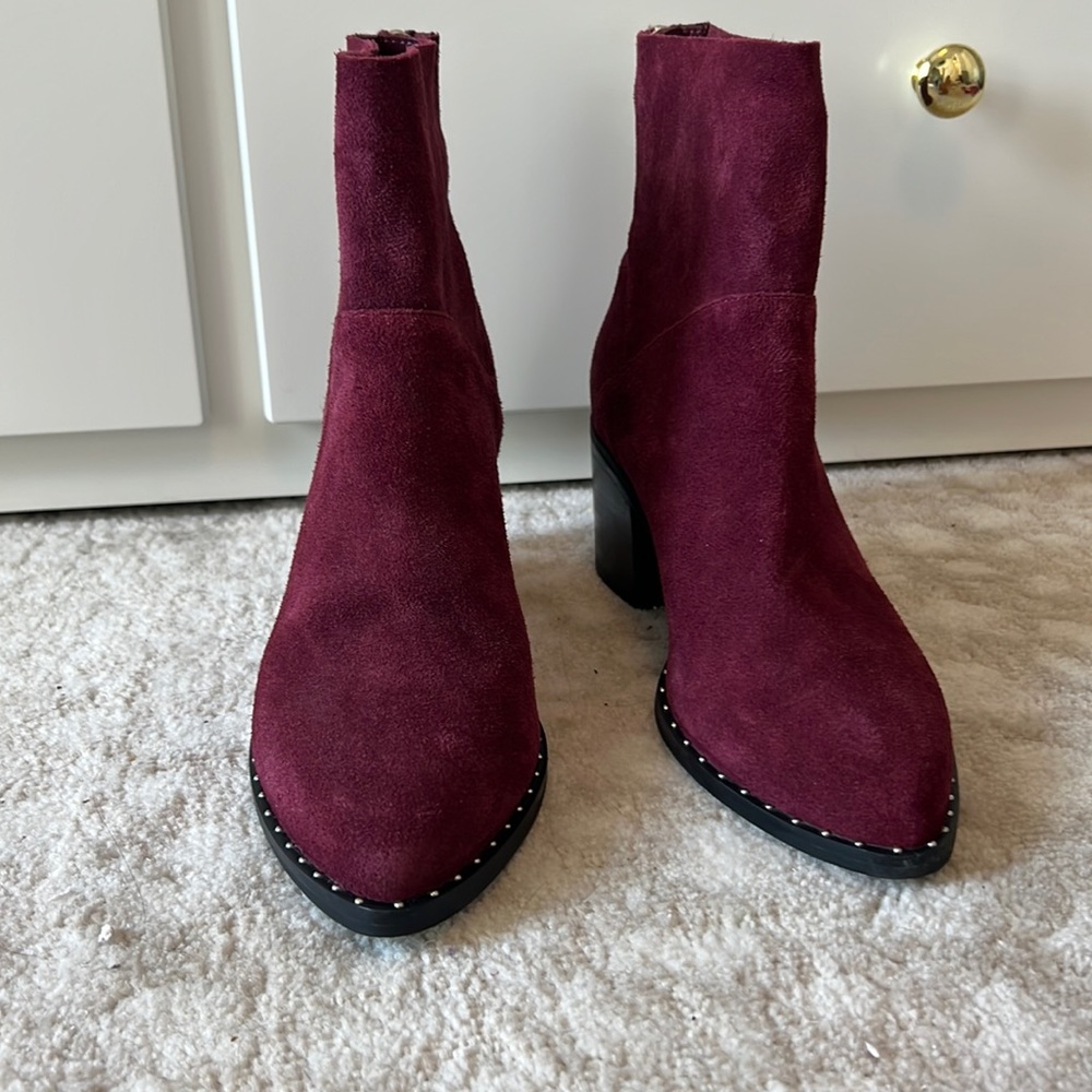 Burgundy/ Maroon Treasure & Bond Boots